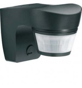 Hager - 52111 - Détecteur mouvement infrarouge 140 anthracite