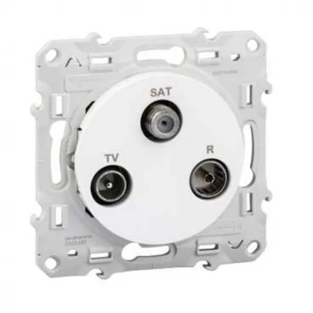 Schneider Electric - S520461 - ODACE TV-FM-SAT BL 1E VIS