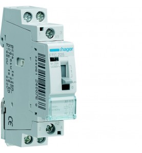 Hager - ETC225 - Contacteur Jour-Nuit 25A, 2F, 230V