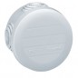Legrand - 092001 - Boite de derivation ronde Plexo D60mm hauteur 40mm - gris RAL7035