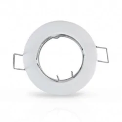 SUPPORT PLAFOND ROND BLANC Ø78 MM