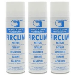 Firclim - 3 sprays désinfectant, antibactérien pour climatisation - 500ml