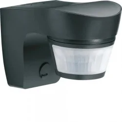 Hager - 52111 - Détecteur mouvement infrarouge 140 anthracite