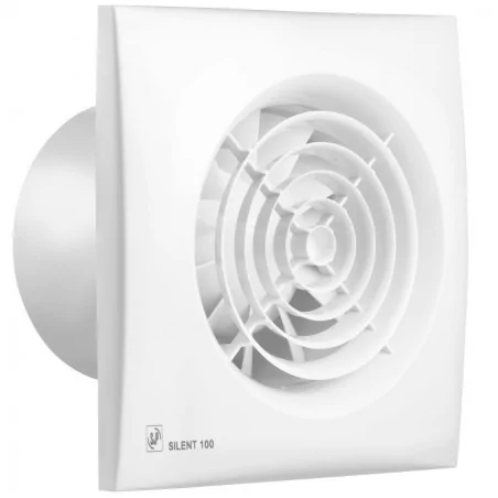Unelvent - Aerateur, 95 m3-h, clapet anti-retour - Moteur 230V 8W D100 mm - 402884