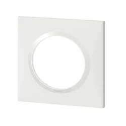 Legrand - 600801 - PLAQUE 1P BLANC DOOXIE