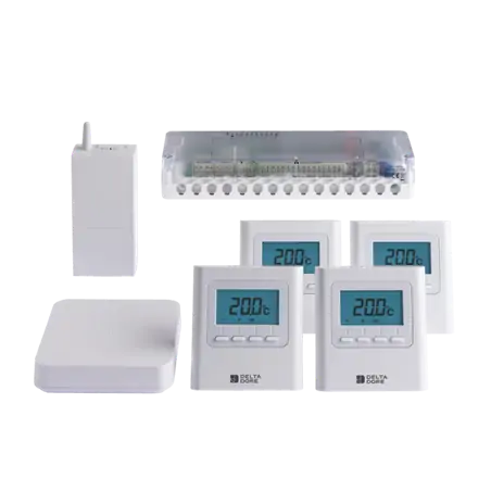 Delta Dore -6053069 - Pack Delta 8000 Connecte Pack de programmation et regulation 4 zones