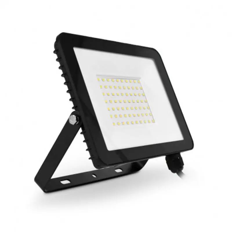 PROJECTEUR EXTERIEUR LED PLAT NOIR 50W 4000K IP65 PROJECTEUR EXTERIEUR LED PLAT NOIR 50W 4000K IP65