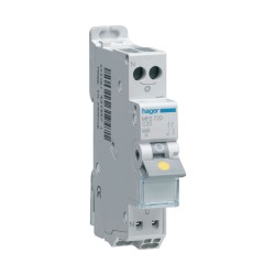 Hager - MFS720 - Disjoncteur 1P+N 3kA C20A SanVis 1M - Disjoncteur - Rêvenergie