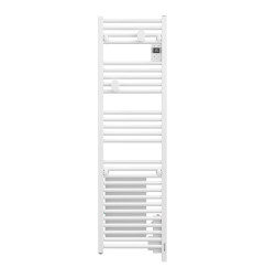 Atlantic | Radiateur sèche-serviettes connecté Doris digital étroit 1300W - Avec soufflerie - WI-FI - Blanc