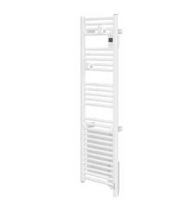 Atlantic | Radiateur sèche-serviettes connecté Doris digital étroit 300W - Sans soufflerie - WI-FI - Blanc