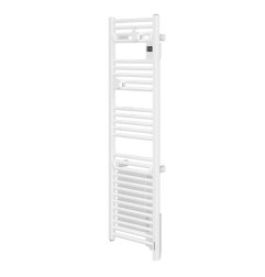 Atlantic | Radiateur sèche-serviettes connecté Doris digital étroit 500W - Sans soufflerie - WI-FI - Blanc