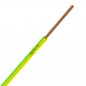 Nexans - 01225050 - Bobine de fil électrique 2,5mm Vert Jaune Long 100m [ H07V-U PASSEO 1 ]