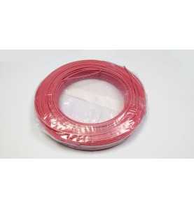 Nexans - 01225051 - Fil rigide électrique 1G2,5 Rouge 100m H07V-U