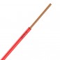 Nexans - 01225011 - Bobine de fil électrique 1,5mm Rouge Long 100m [ H07V-U PASSEO 1 ]