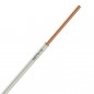 Nexans - 01225020 - Bobine de fil électrique 1,5mm Ivoire Long 100m [ H07V-U PASSEO 1 ]